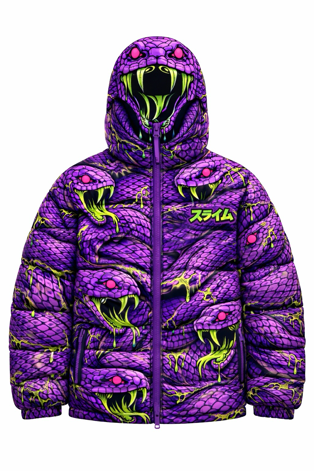 Slimed ''Snake Pitt'' Puffer Jacket (Pre-Order)